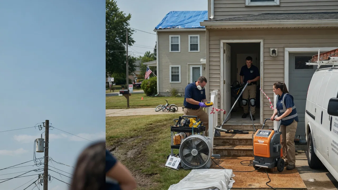 Water Damage Repair in New Cumberland, WV near me